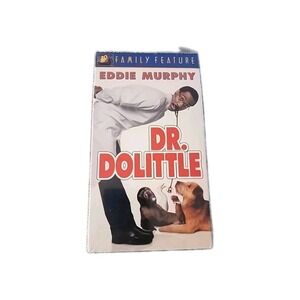 Dr. Dolittle Eddie Murphy VHS Movie 20th‎ Century Fox Family Feature